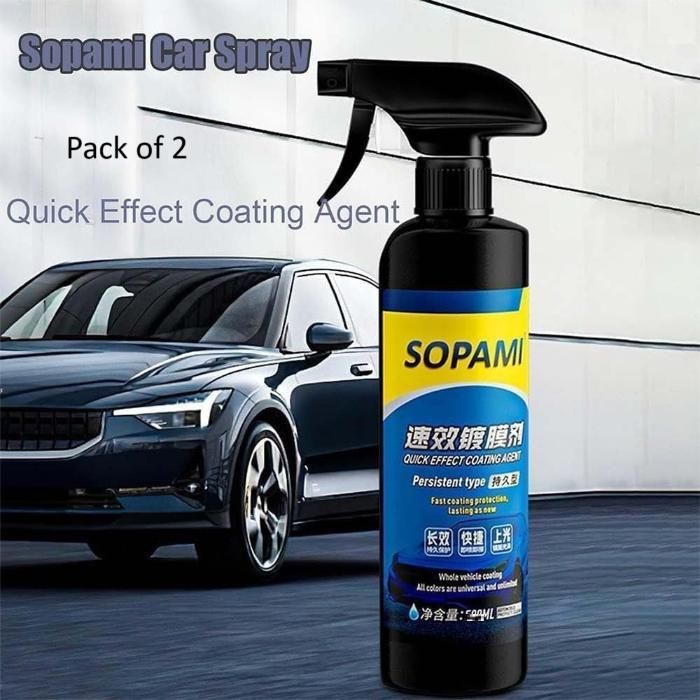 Sopami Car Coating Spray Pack of 2