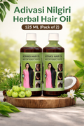 Adivasi Nilgeri Herbal Hair Oil 125ML (Pack of 2)