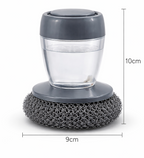 Kitchen Soap Dispensing Palm Brush (Pack of 2)